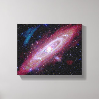 Andromeda Galaxy Messier 31 Composite Image Canvas Print