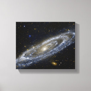 Andromeda galaxy milky way cosmos universe canvas print
