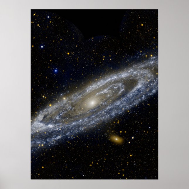 Andromeda galaxy milky way cosmos universe poster (Front)