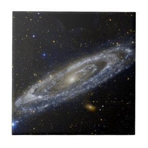 Andromeda galaxy milky way cosmos universe tile