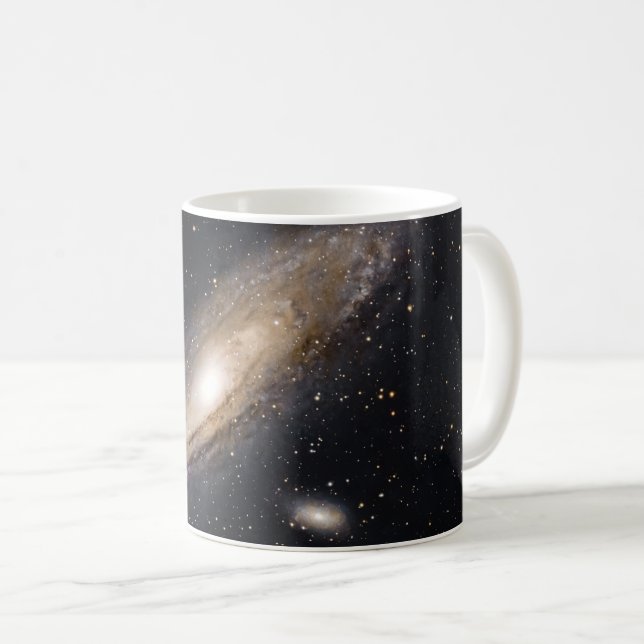 Andromeda Galaxy Mug | Deep Space Astronomy (Front Right)