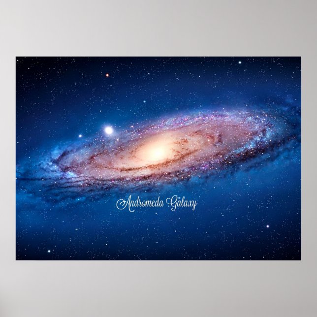 Andromeda Galaxy Poster (Front)