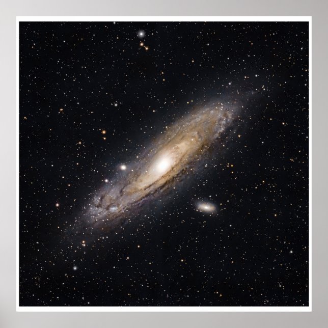 Andromeda Galaxy | Space Photography Poster (Front)