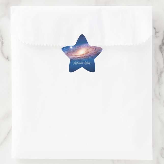 Andromeda Galaxy Star Sticker (Bag)