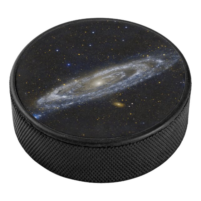 Andromeda Galaxy Starry Sky Hockey Puck (3/4)