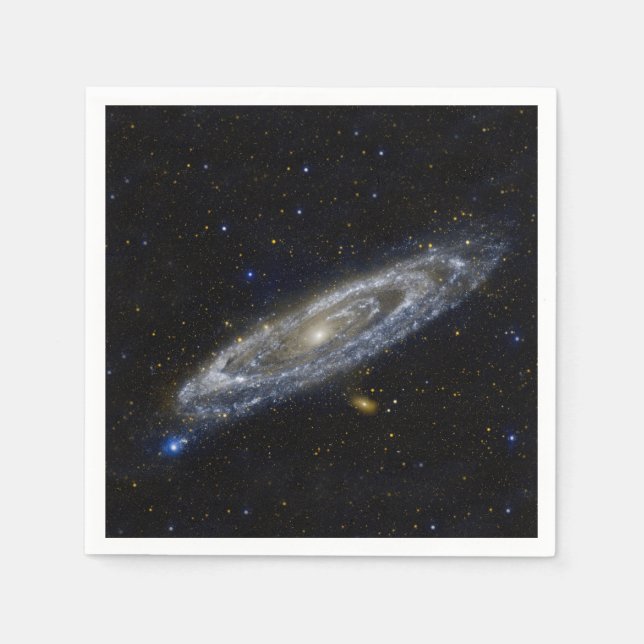 Andromeda Galaxy Starry Sky Napkin (Front)