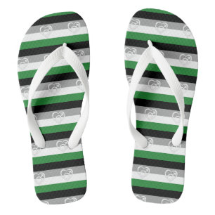 ANDROPHILIA PRIDE AND SYMBOL -.png Flip Flops