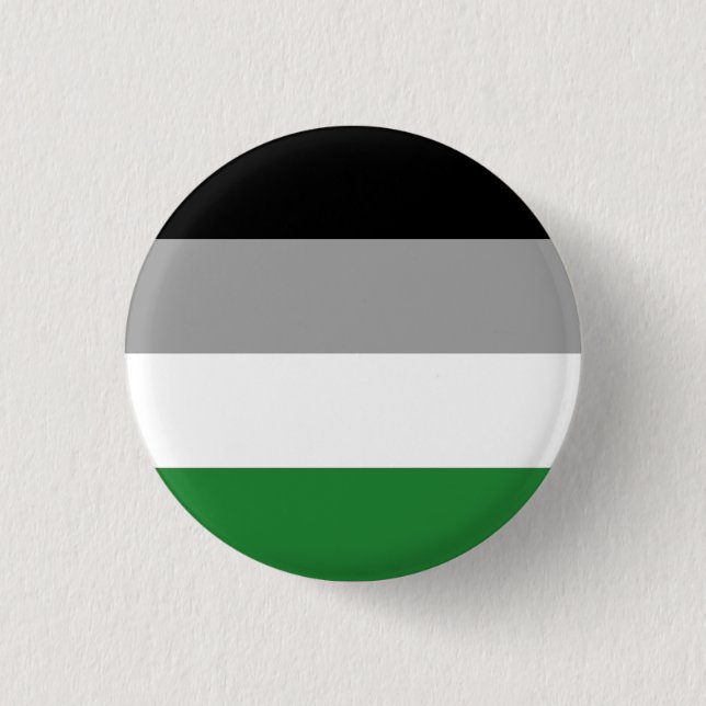Androphilia Pride Flag 1 Inch Round Button (Front)