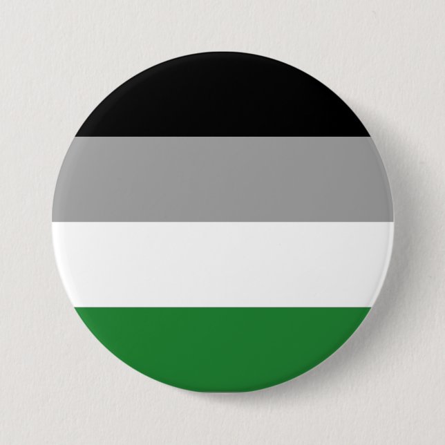 Androphilia Pride Flag 3 Inch Round Button (Front)