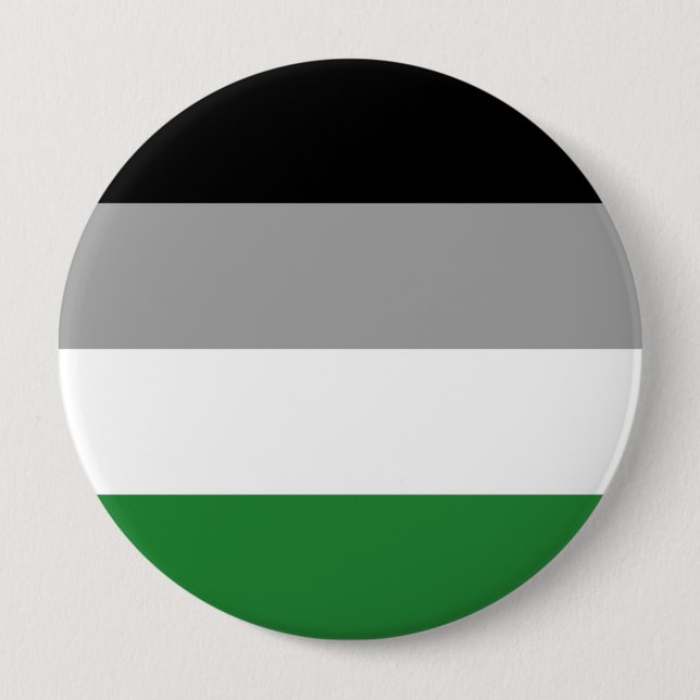 Androphilia Pride Flag 4 Inch Round Button (Front)