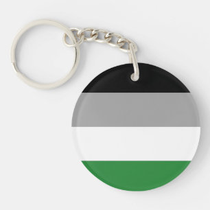 Androphilia Pride Flag Keychain