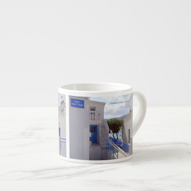 Andros town - Andros Espresso Cup (Front Right)