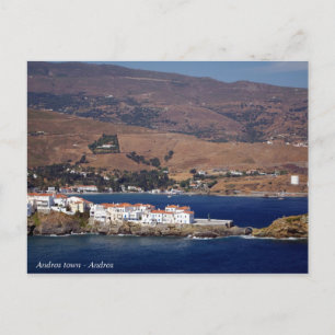 Andros town - Andros Postcard