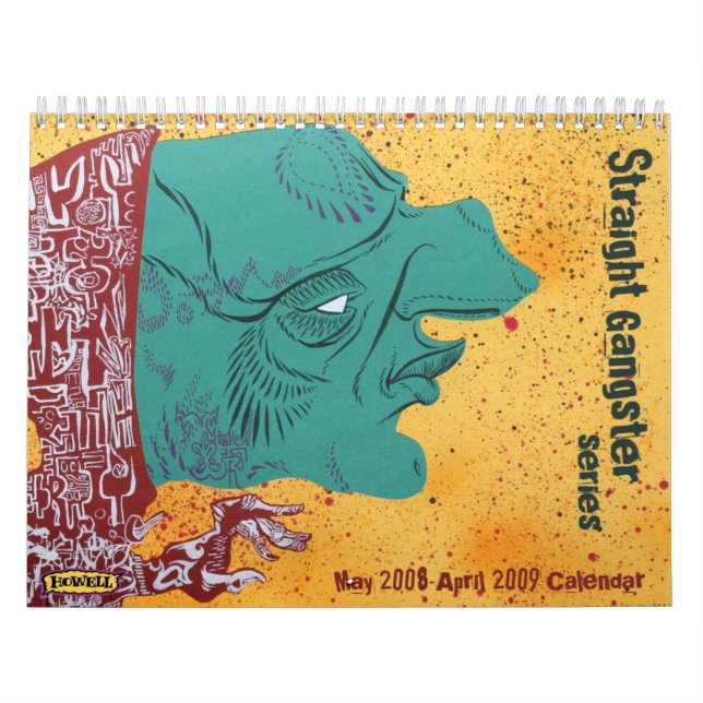 Andy Howell Calendar Straight Gangster (Cover)