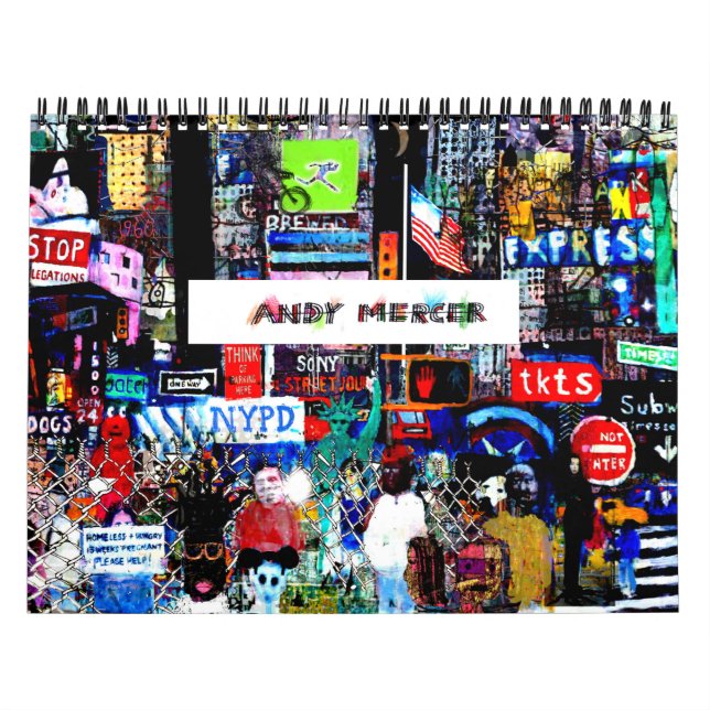 Andy Mercer's Official Calendar (Cover)