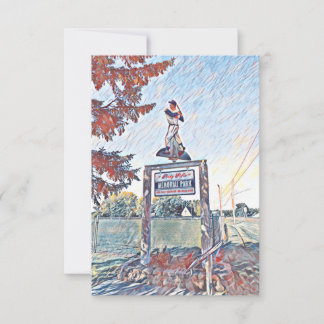 Andy Pafko Memorial Park Thank You Card