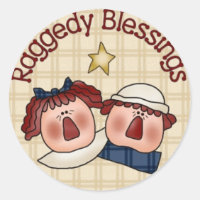 Andy Primitive Country Sticker