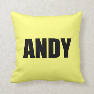 Andy Throw Pillow