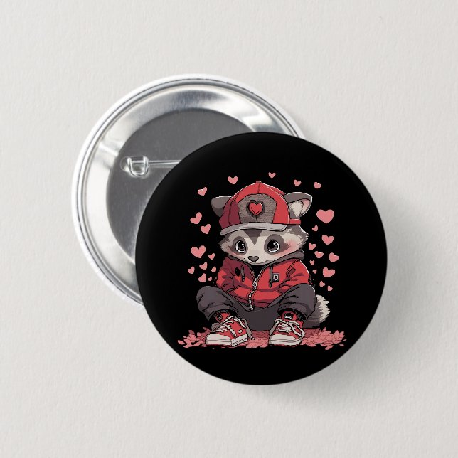 Andy Trendy 2 Inch Round Button (Front & Back)