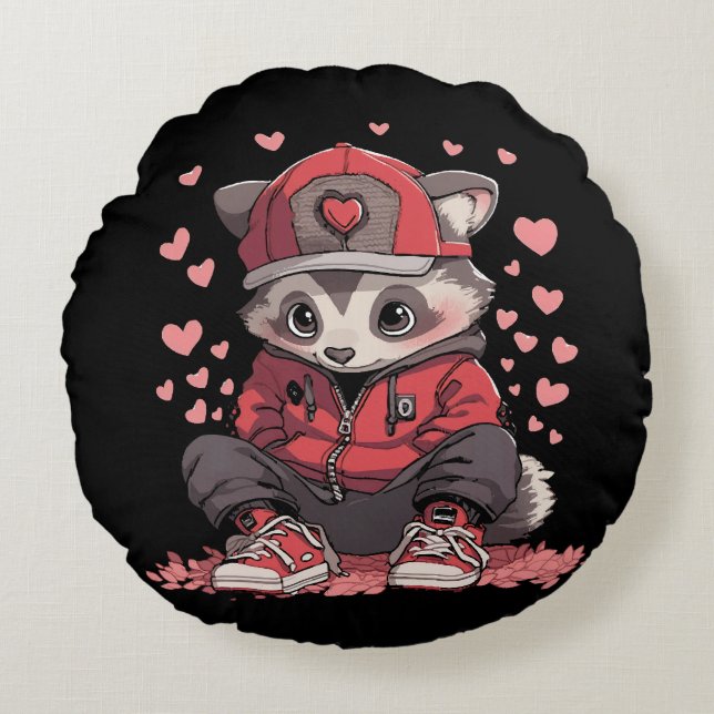 Andy Trendy Round Pillow (Front)