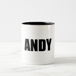 Andy Two-Tone Coffee Mug