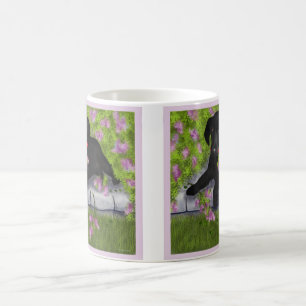 Andy Under the Lilacs coffee mug, Coffee Mug