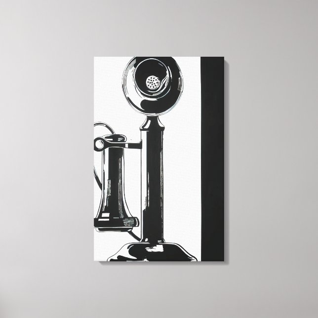 Andy Warhol - Telephone Canvas Print (Front)