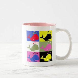 Andy Whale-Hole™_Two-Tone Two-Tone Coffee Mug