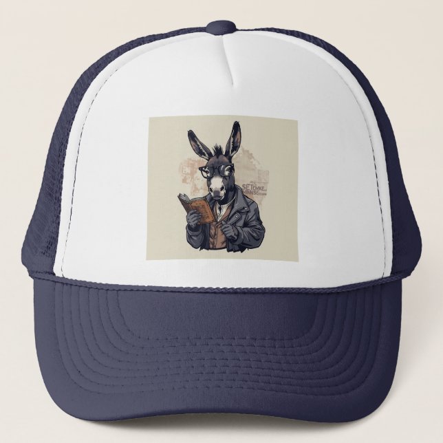 Âne sage — Casquette (Devant)