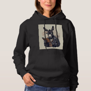 Âne Sage — Sweat à capuche