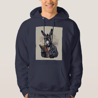 Âne Sage — Sweat à capuche