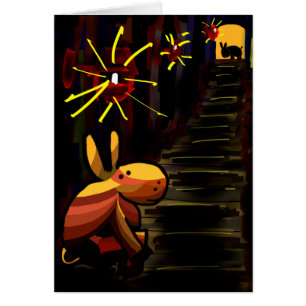 âne sous le réverbère