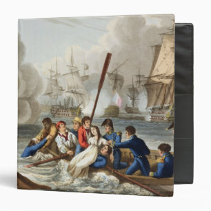Anecdote at the Battle of Trafalgar Binder