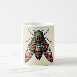 Aneflomorpha dorsal view 220824IREF224 - Watercolo Coffee Mug