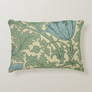 'Anemone' design (textile) Decorative Pillow