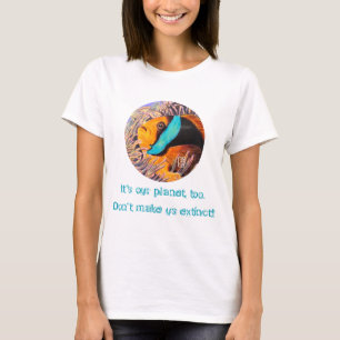 Anemone Fish "It's my planet, too!" T-Shirt