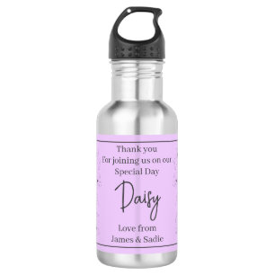 Anemone on Light Lilac 532 Ml Water Bottle