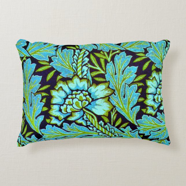Anemone pattern by William Morris, Accent Pillow (Front)