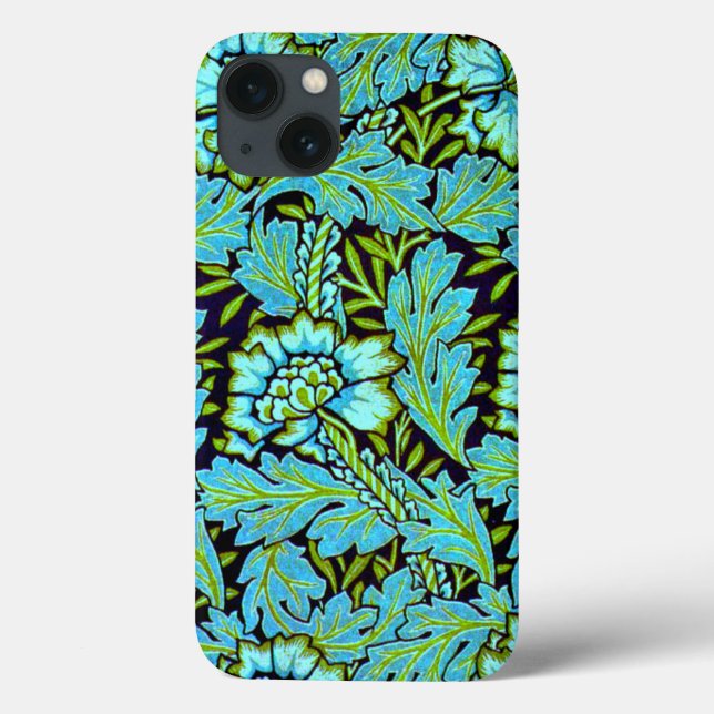 Anemone pattern by William Morris Case-Mate iPhone Case-Mate iPhone Case (Back)