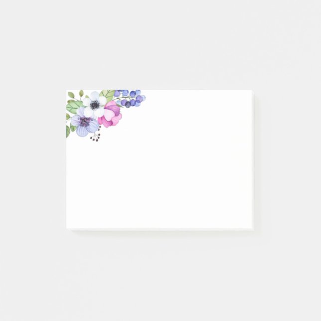 Anemone Post-it Notes (Front)