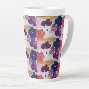 Anemone Spring Flowers  Latte Mug