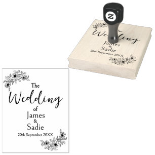 Anemone Wedding Stamp