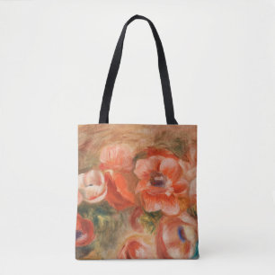 Anemones by Renoir Tote Bag