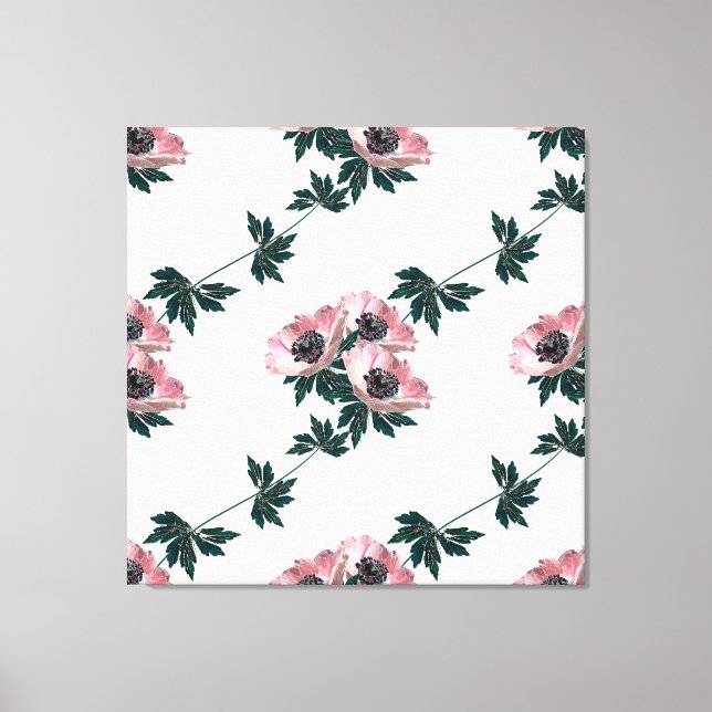 Anemones. Canvas Print (Front)