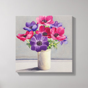 Anemones Canvas Print