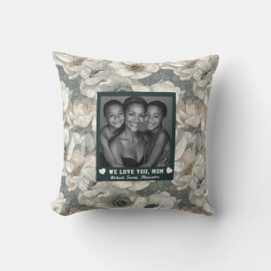 Anemones Flower Mom Mum Mother Guest Room Décor Throw Pillow