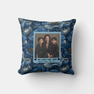 Anemones Flower Proud Mother Mom Cozy Home Boho Throw Pillow