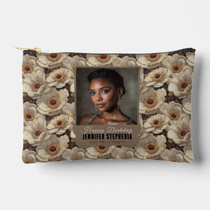 Anemones Garden Adult Birthday Customized Accessory Pouch