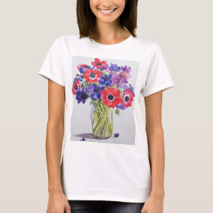 Anemones in a glass jug 2007 T-Shirt
