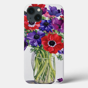 Anemones in a Glass Jug iPhone 13 Case